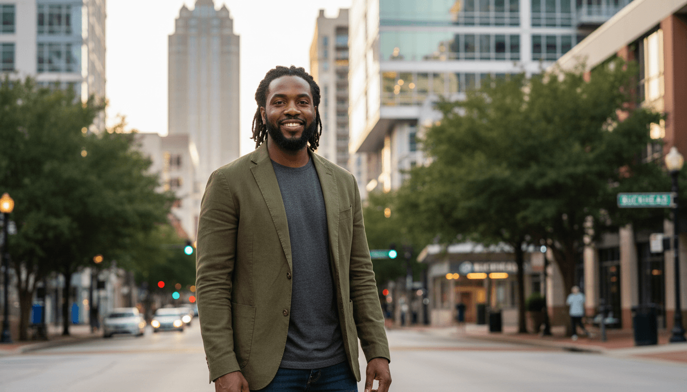 business headshot example showcasing Buckhead neighborhood style in Atlanta