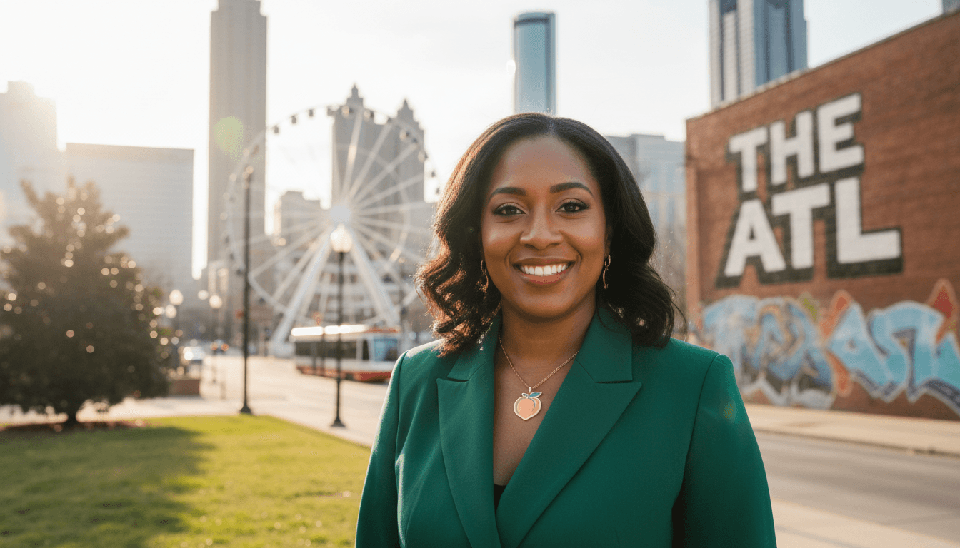 corporate portrait example showcasing Downtown Atlanta neighborhood style in Atlanta