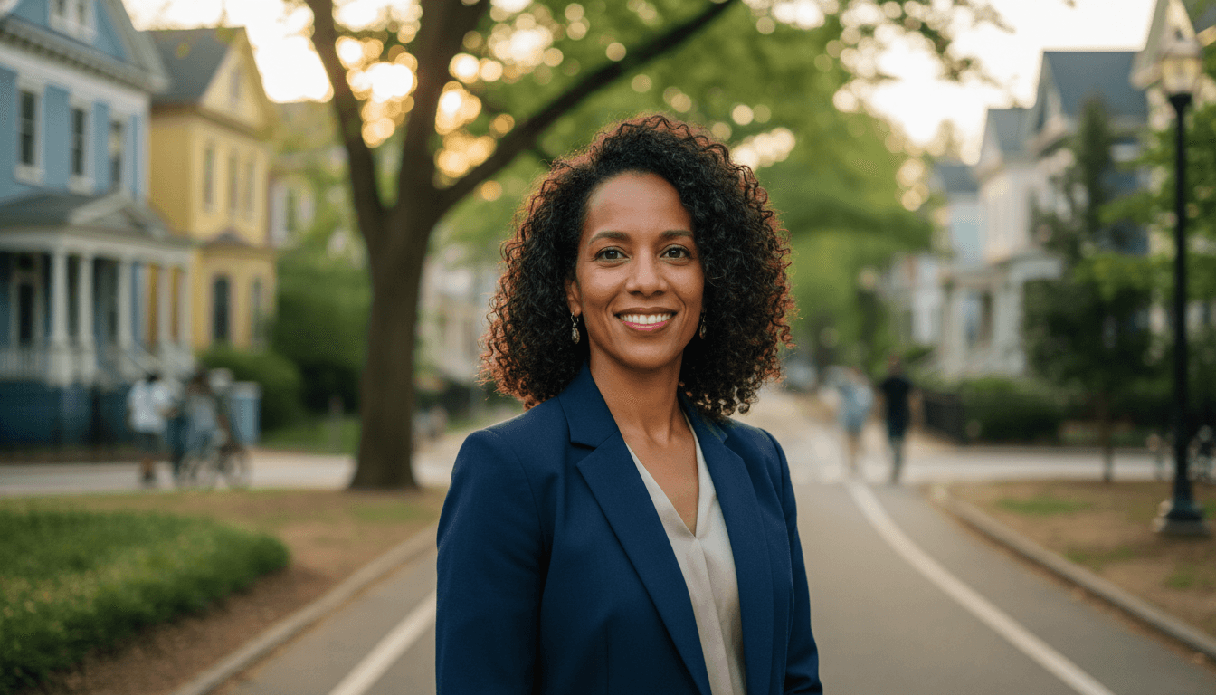 Professional headshot example showcasing Inman Park neighborhood style in Atlanta