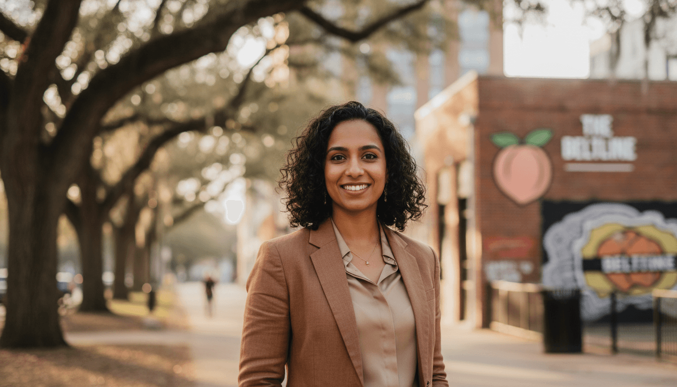 corporate portrait example showcasing Inman Park neighborhood style in Atlanta