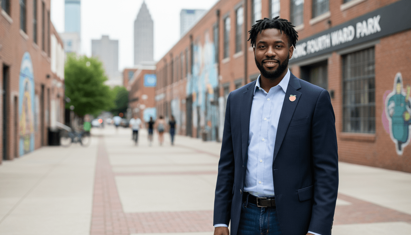 executive headshot example showcasing Old Fourth Ward neighborhood style in Atlanta