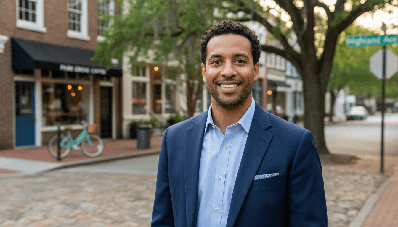 executive headshot example showcasing Virginia Highland neighborhood style in Atlanta
