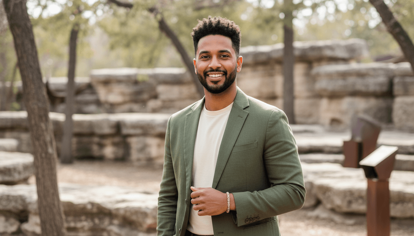 business headshot example showcasing Cedar Park neighborhood style in Austin