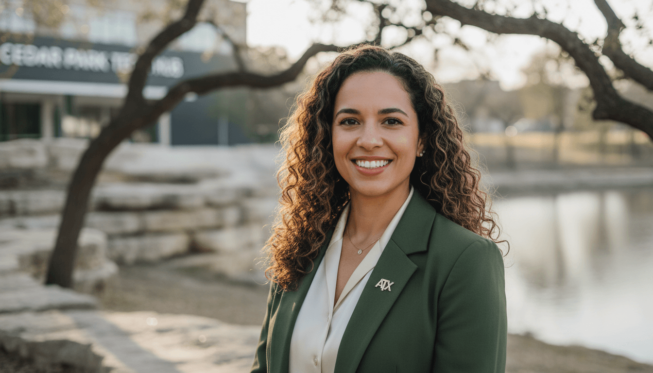 corporate portrait example showcasing Cedar Park neighborhood style in Austin