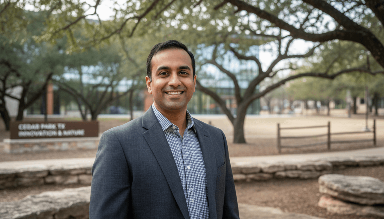 executive headshot example showcasing Cedar Park neighborhood style in Austin