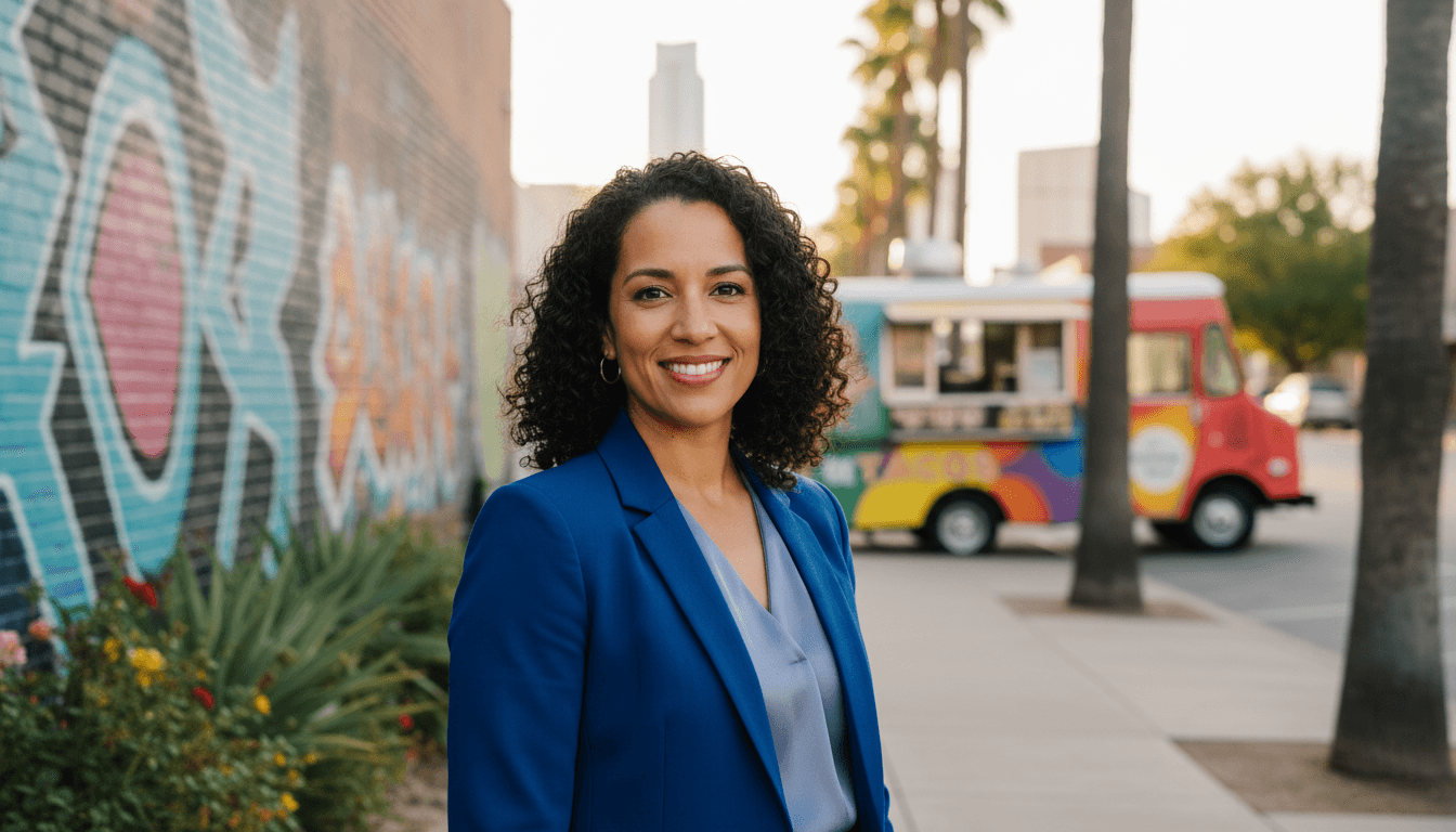 Professional headshot example showcasing East Austin neighborhood style in Austin