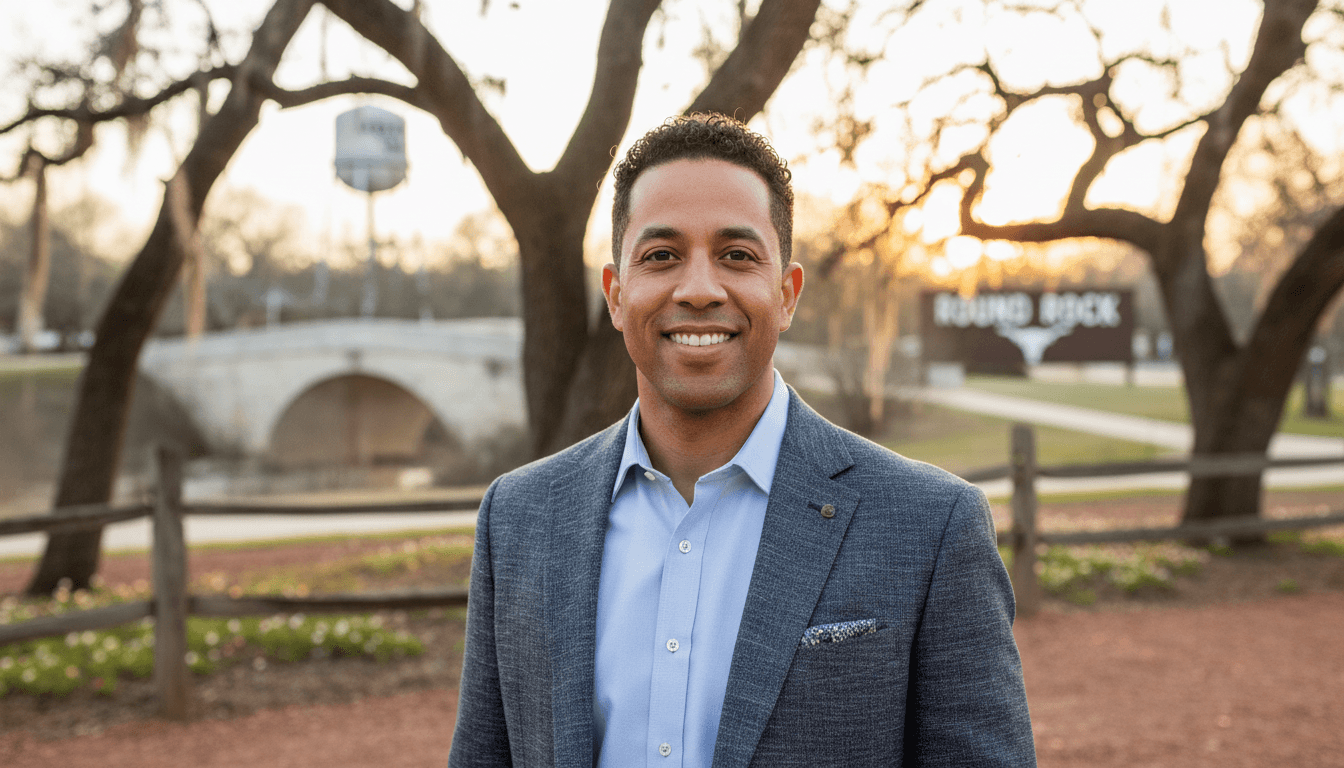 business headshot example showcasing Round Rock neighborhood style in Austin