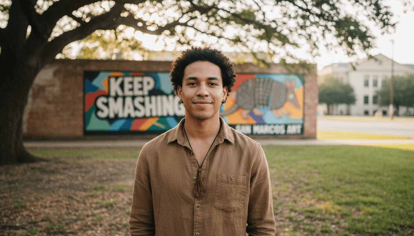 business headshot example showcasing San Marcos neighborhood style in Austin