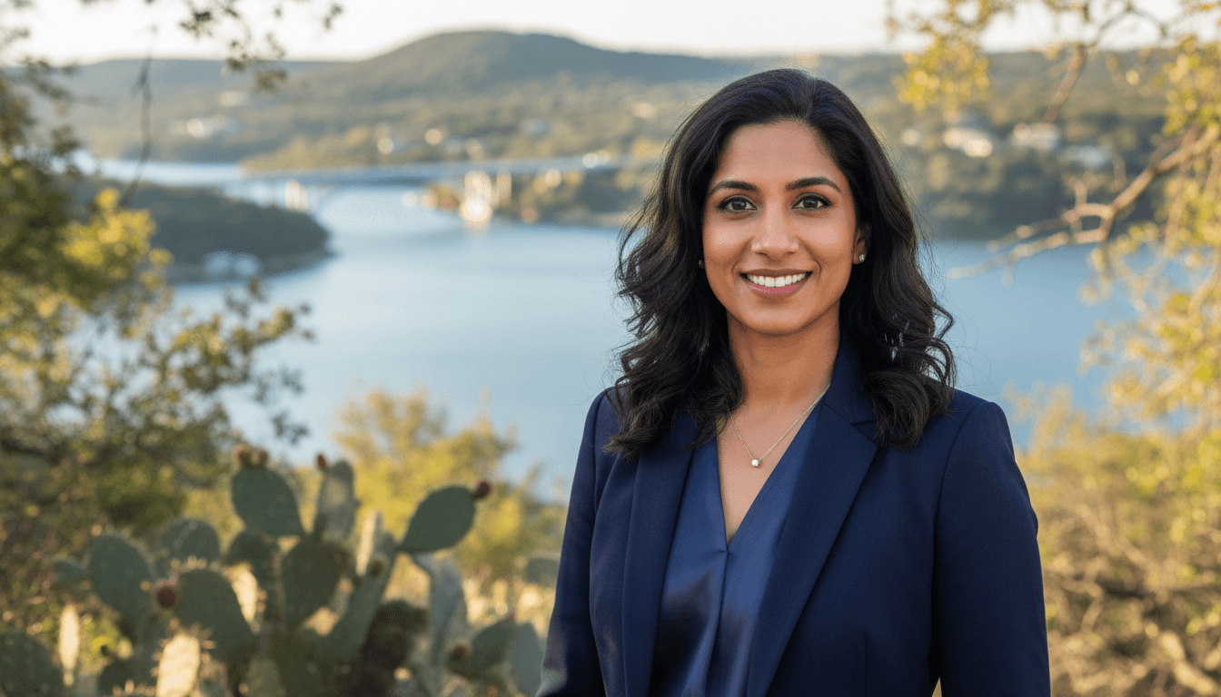 Professional headshot example showcasing Westlake neighborhood style in Austin