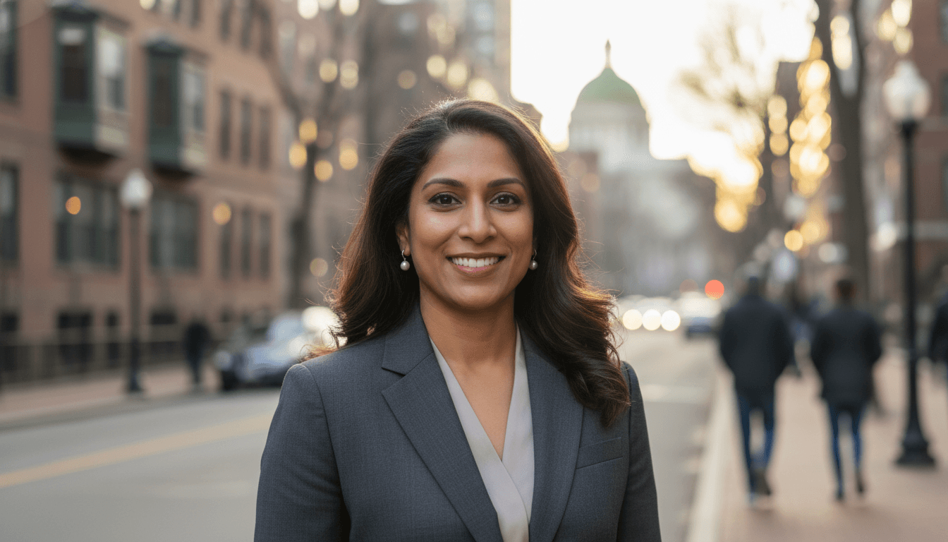 Professional headshot example showcasing Back Bay neighborhood style in Boston