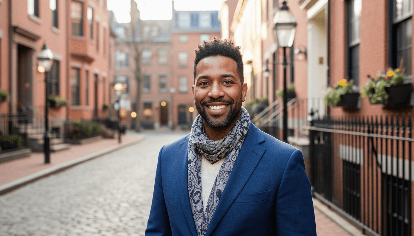business headshot example showcasing Beacon Hill neighborhood style in Boston