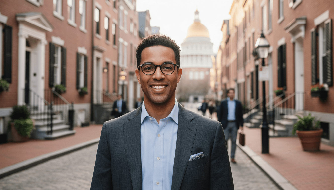 executive headshot example showcasing Beacon Hill neighborhood style in Boston