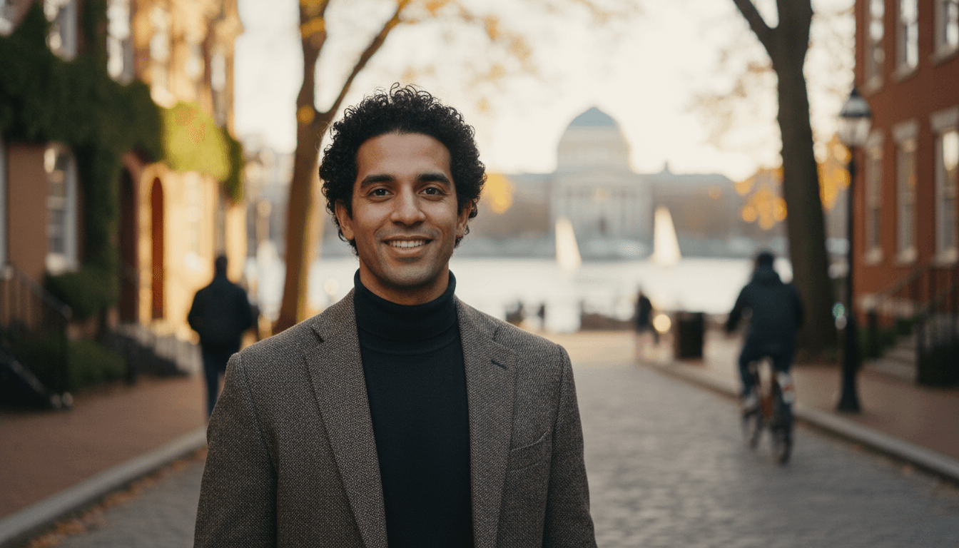 business headshot example showcasing Cambridge neighborhood style in Boston