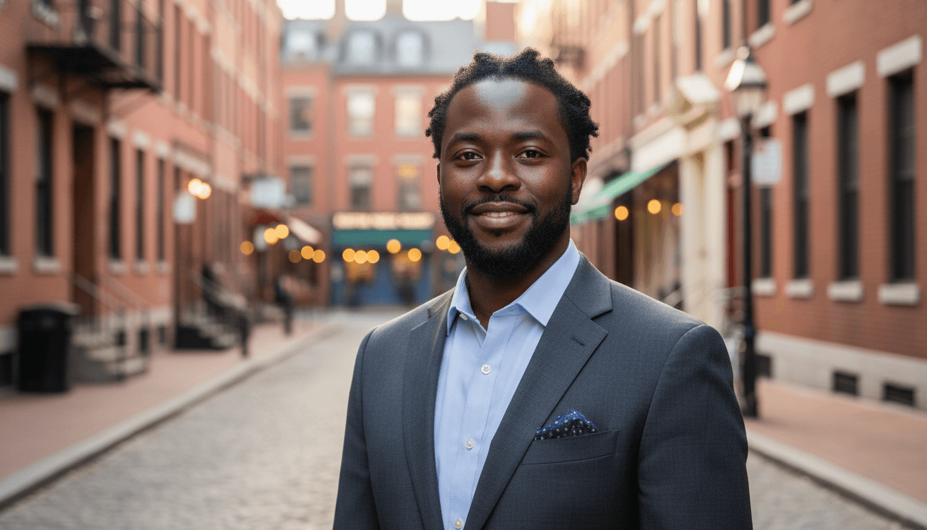 executive headshot example showcasing North End neighborhood style in Boston