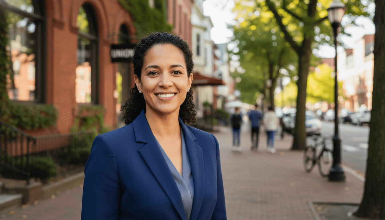 Professional headshot example showcasing Somerville neighborhood style in Boston