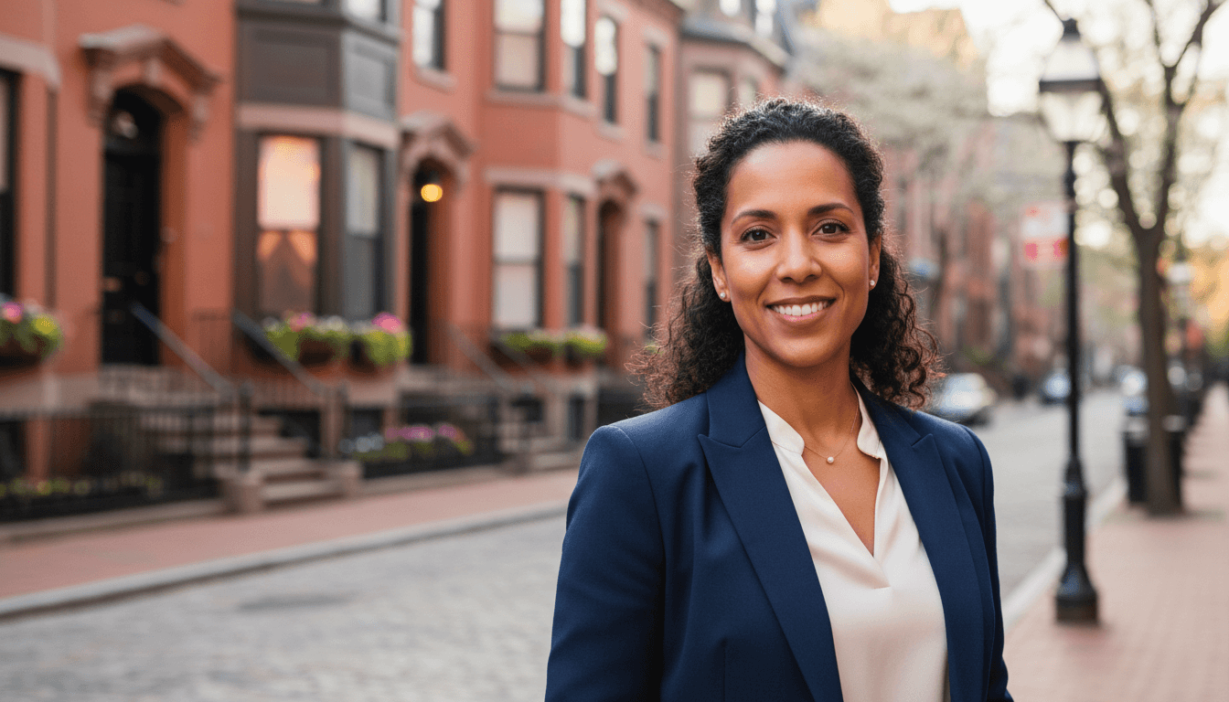 Professional headshot example showcasing South End neighborhood style in Boston