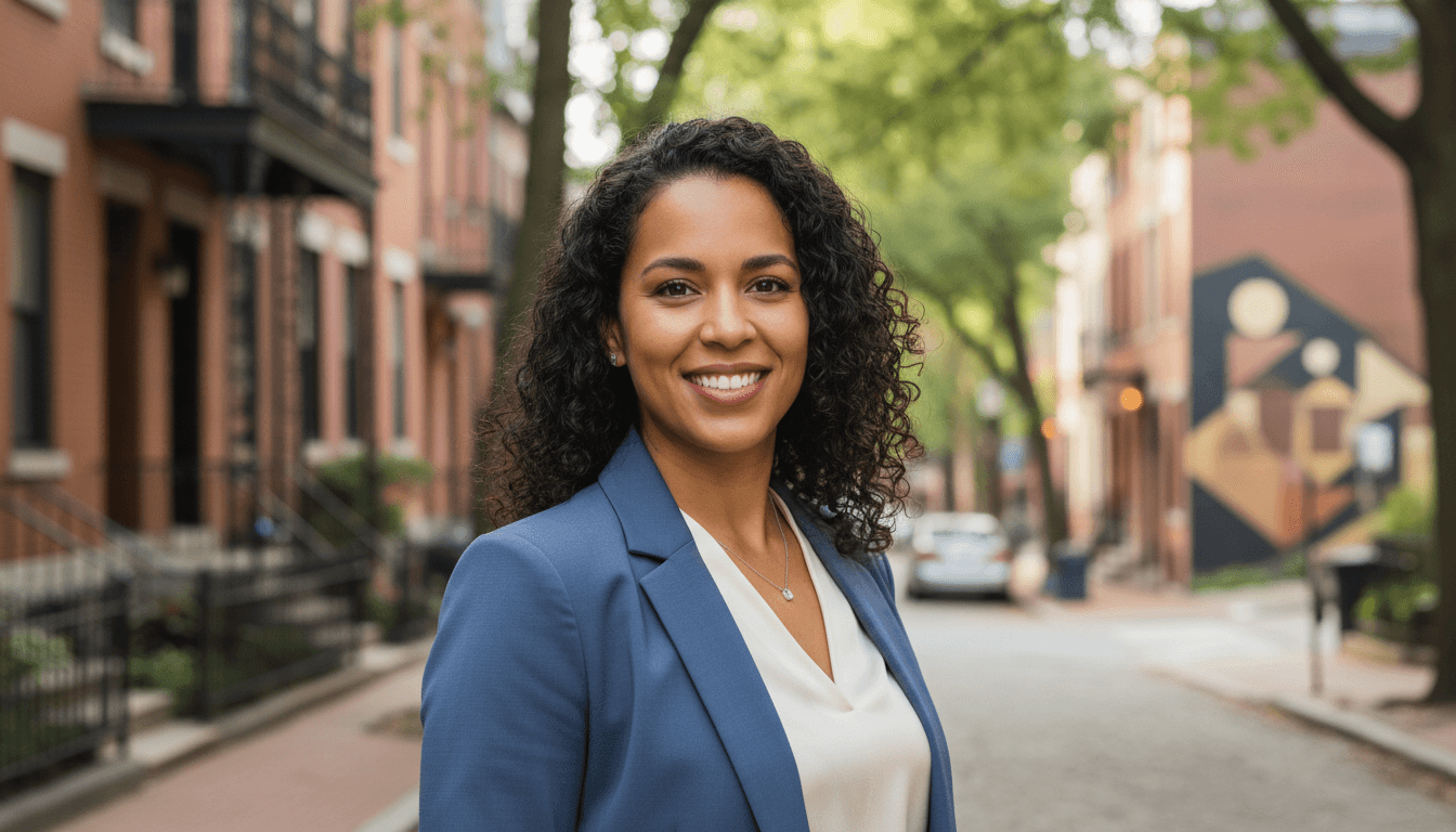 corporate portrait example showcasing South End neighborhood style in Boston