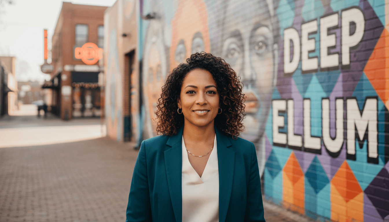 corporate portrait example showcasing Deep Ellum neighborhood style in Dallas