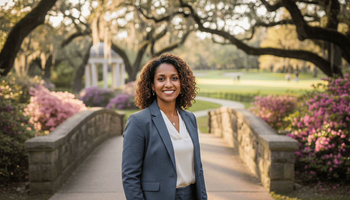 Professional headshot example showcasing Highland Park neighborhood style in Dallas