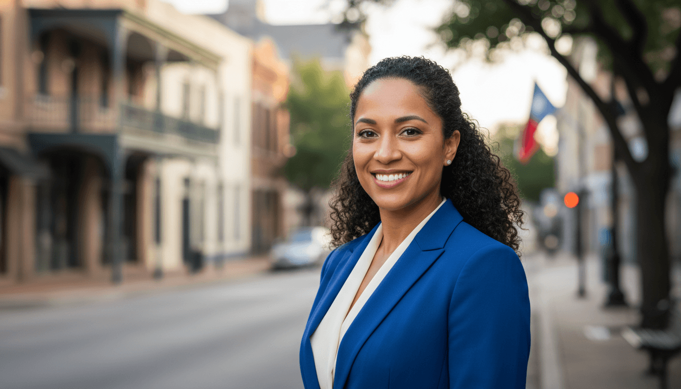 Professional headshot example showcasing Oak Lawn neighborhood style in Dallas