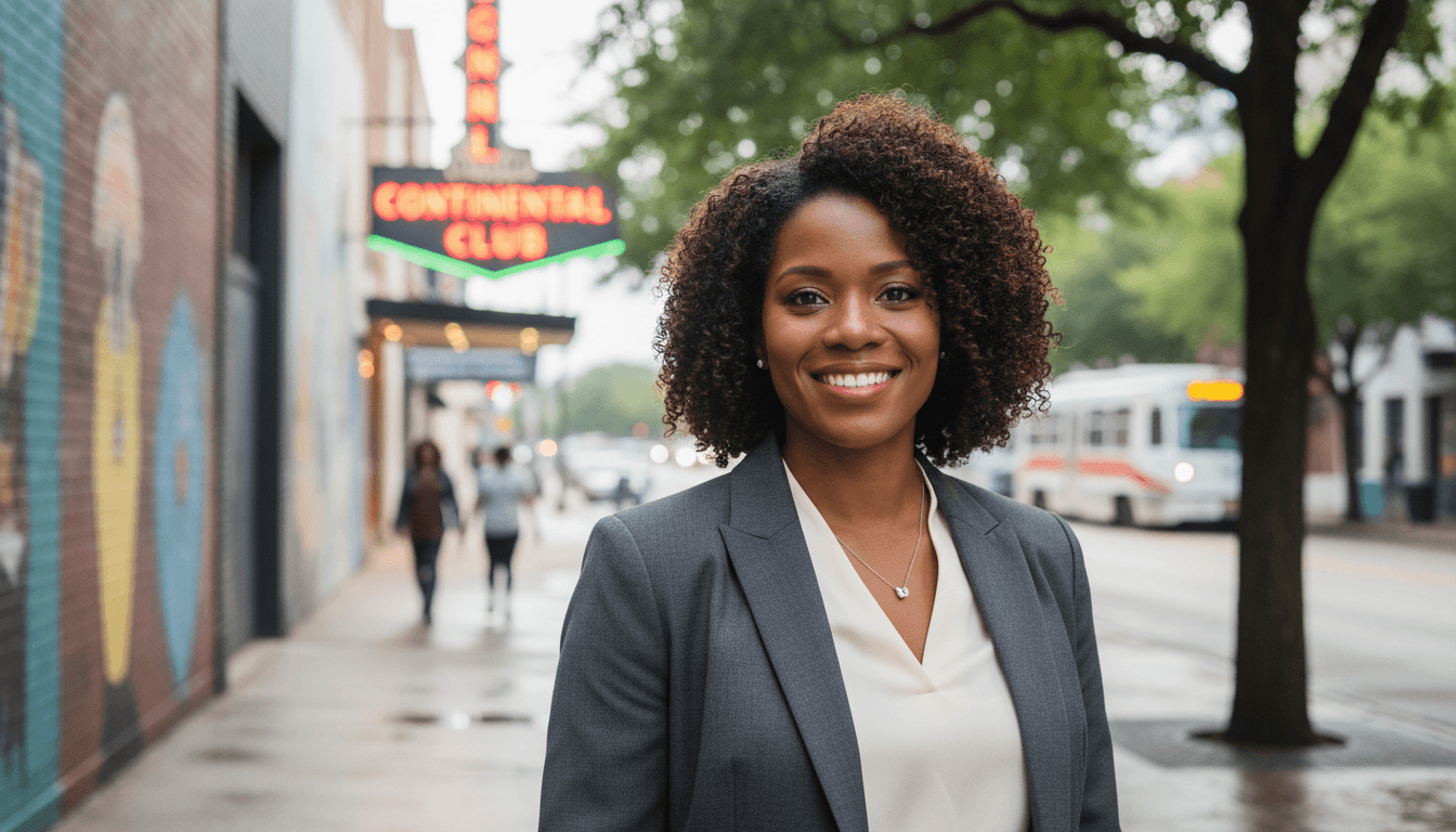 corporate portrait example showcasing Midtown neighborhood style in Houston