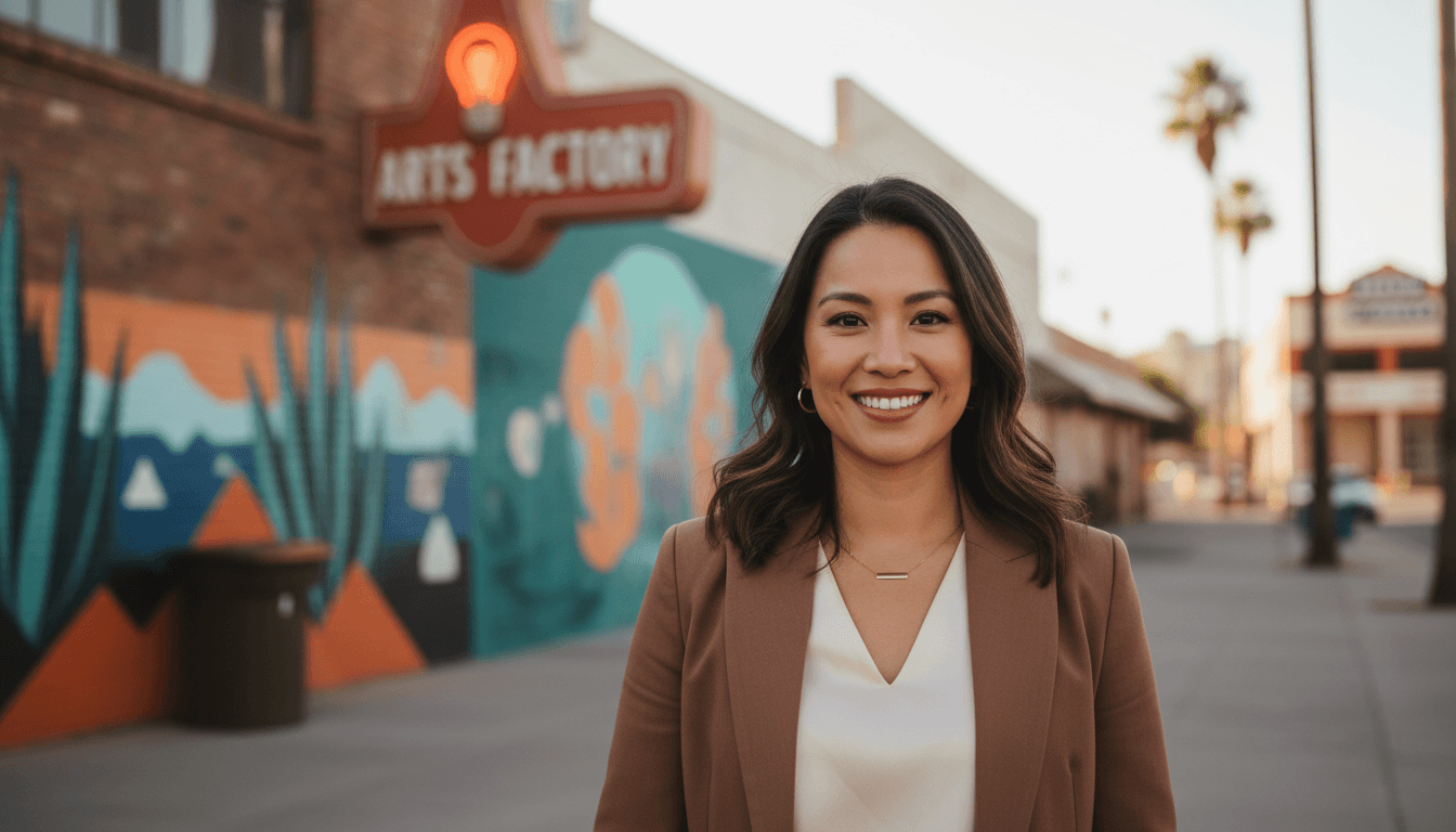 corporate portrait example showcasing Arts District neighborhood style in Las Vegas