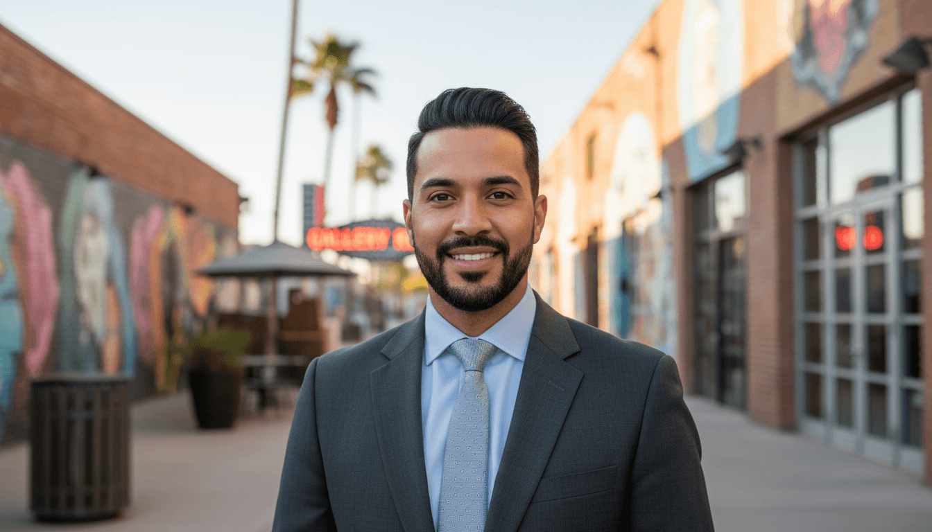 executive headshot example showcasing Arts District neighborhood style in Las Vegas