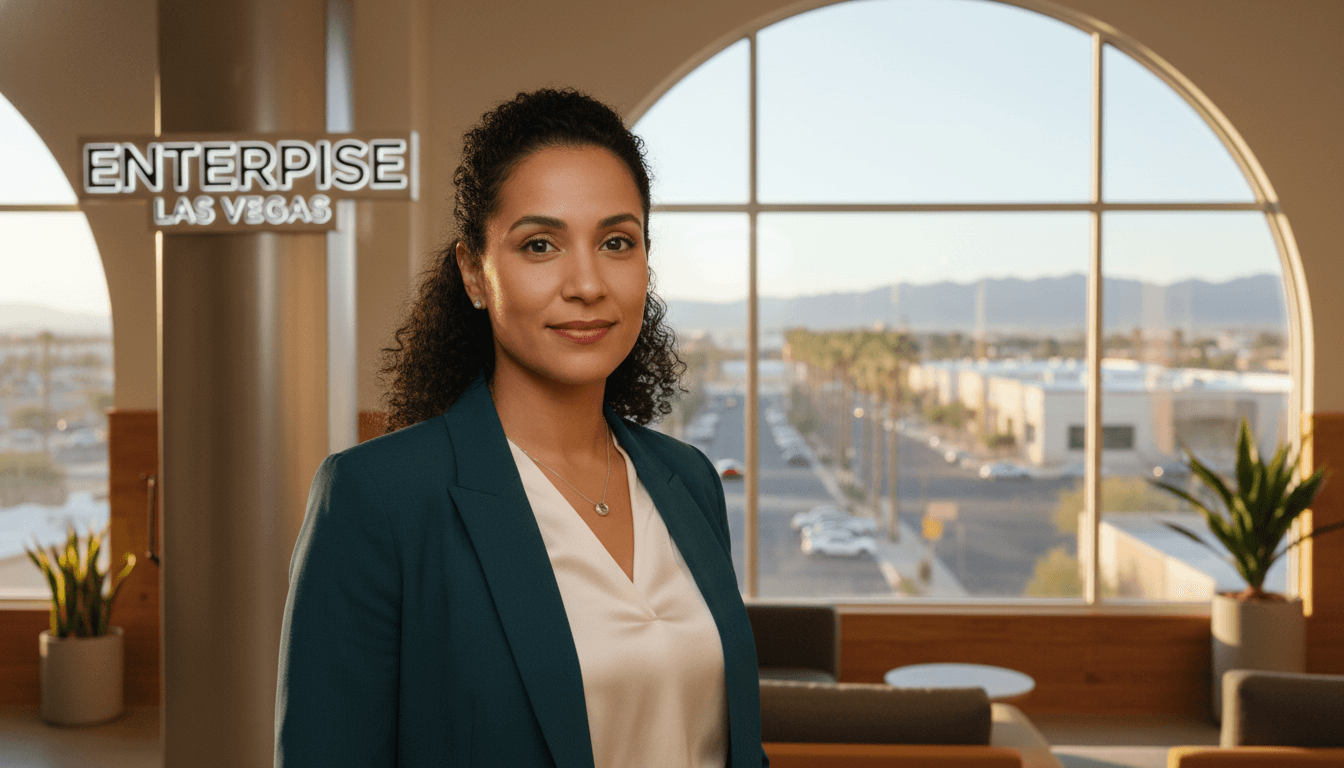 corporate portrait example showcasing Enterprise neighborhood style in Las Vegas