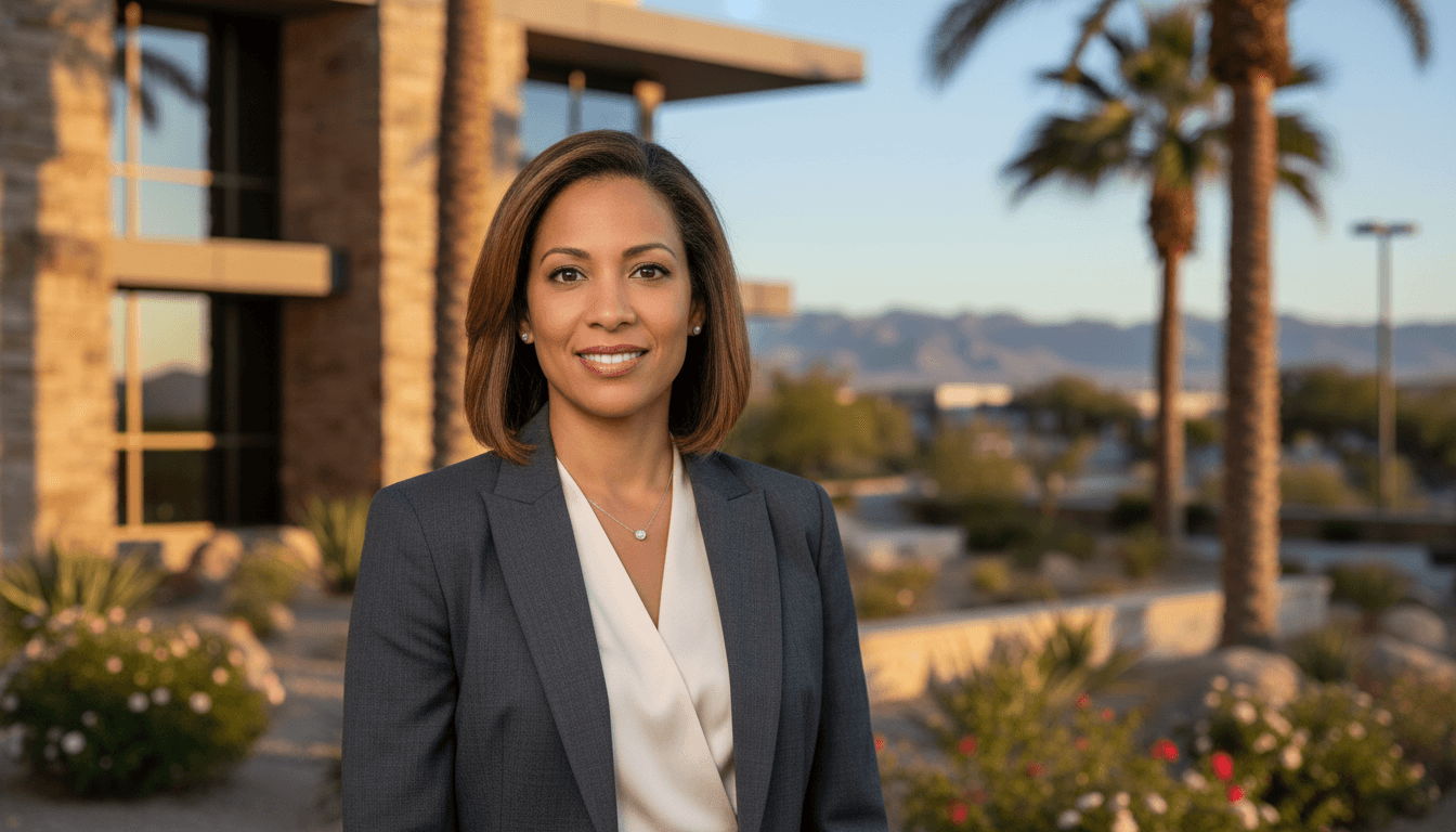 Professional headshot example showcasing Henderson neighborhood style in Las Vegas