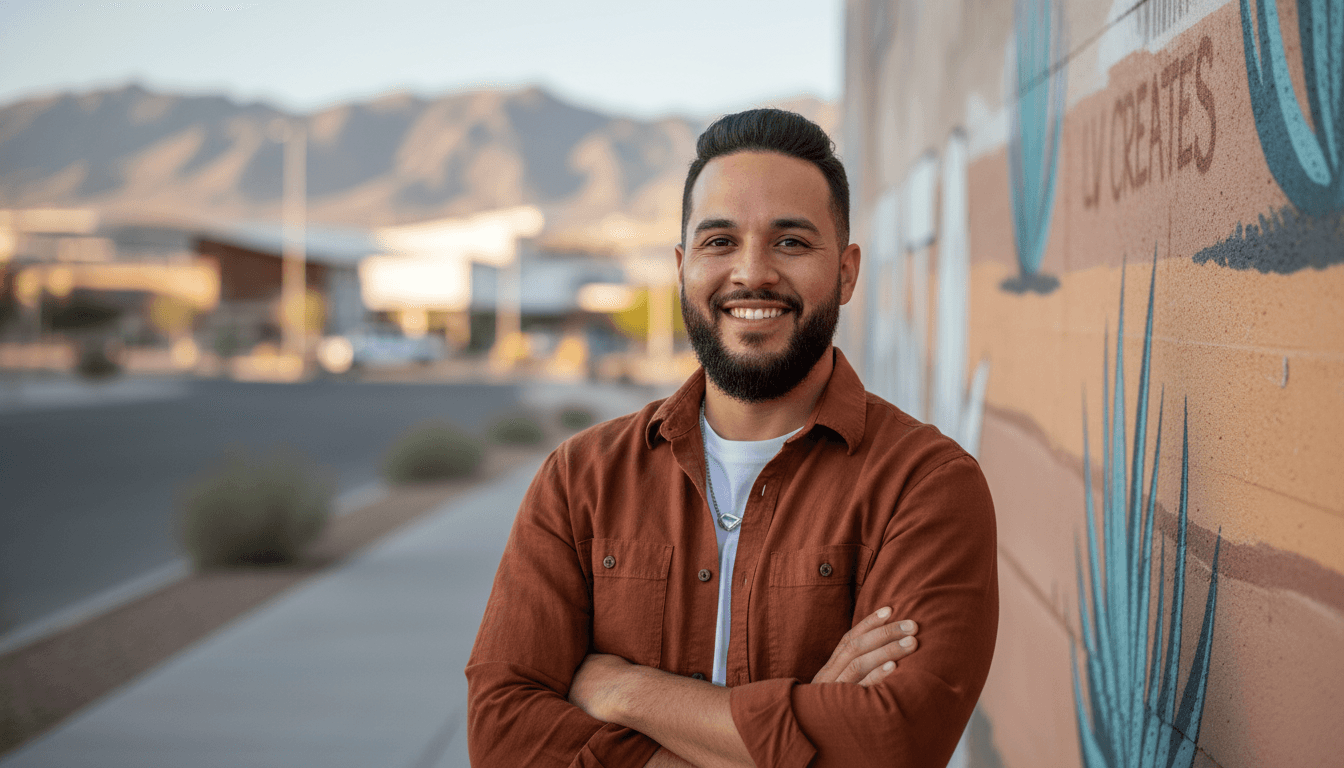 business headshot example showcasing North Las Vegas neighborhood style in Las Vegas