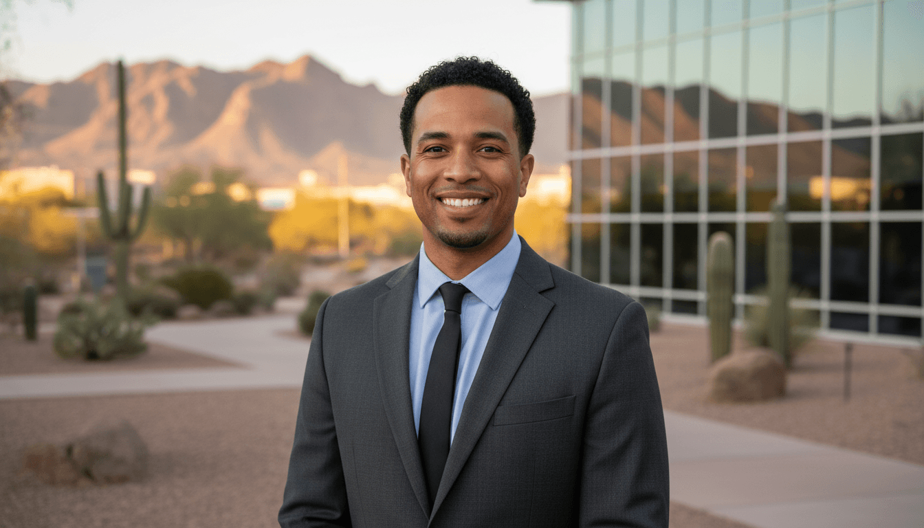 executive headshot example showcasing North Las Vegas neighborhood style in Las Vegas