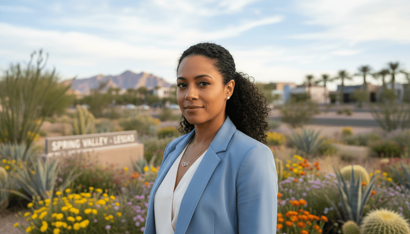 corporate portrait example showcasing Spring Valley neighborhood style in Las Vegas
