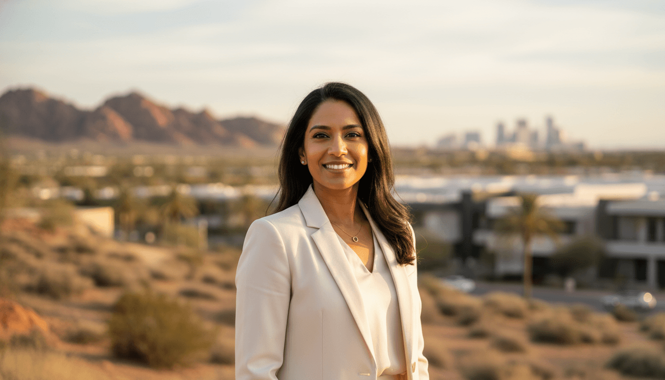 Professional headshot example showcasing Summerlin neighborhood style in Las Vegas