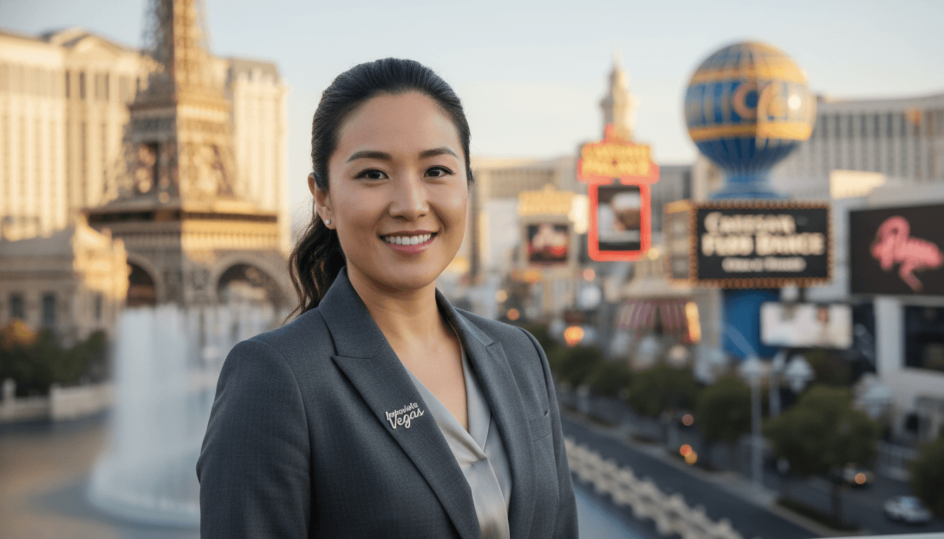 corporate portrait example showcasing The Strip neighborhood style in Las Vegas