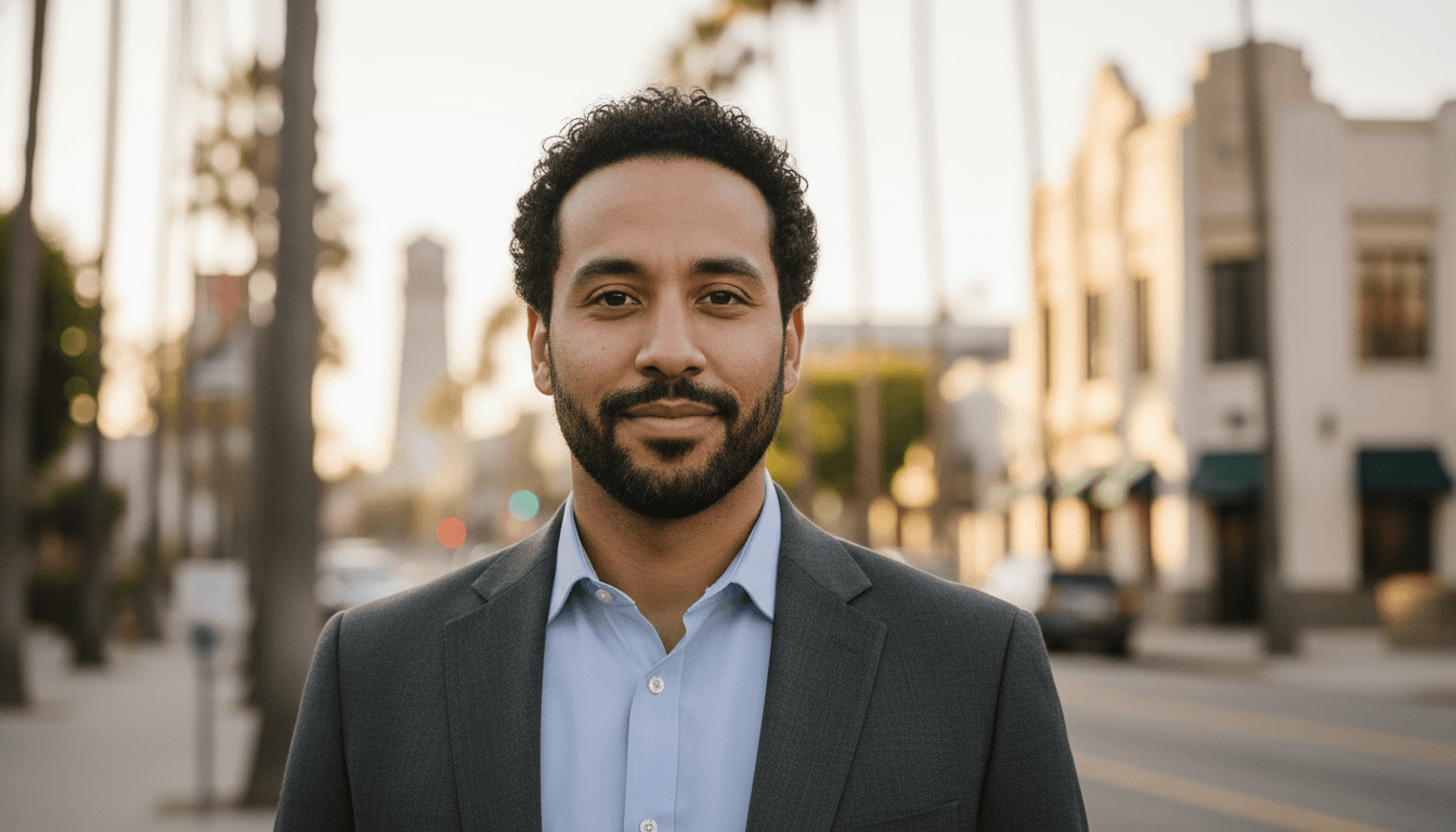 executive headshot example showcasing Burbank neighborhood style in Los Angeles
