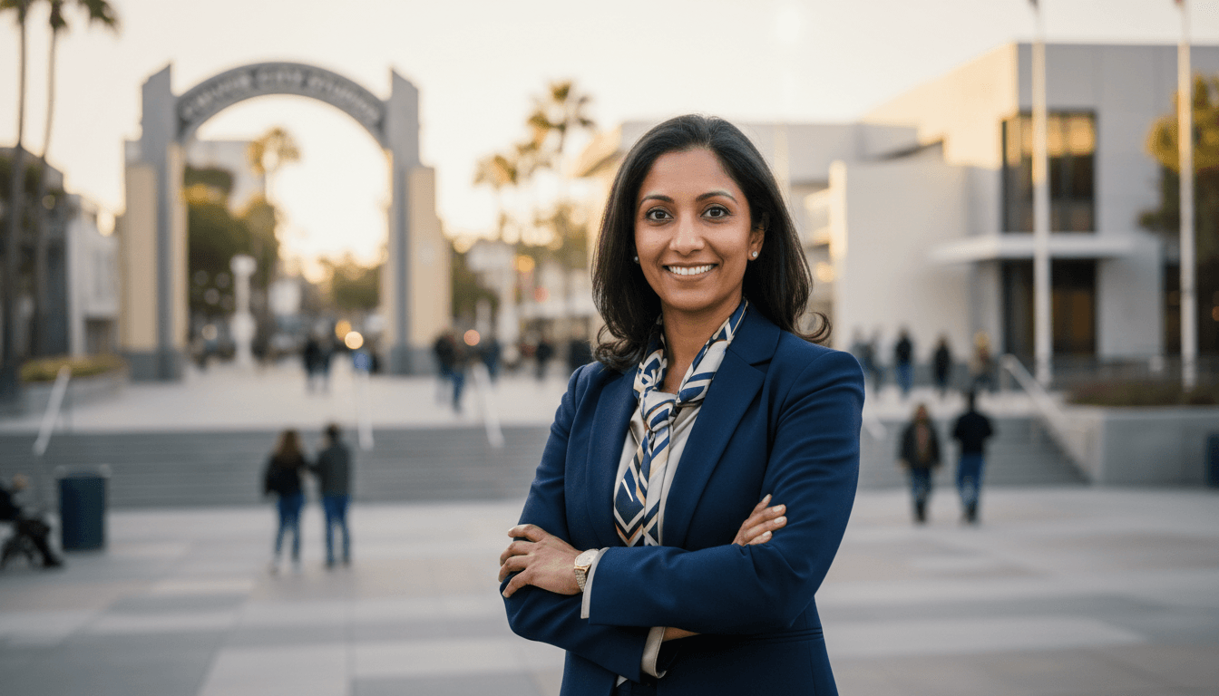 Professional headshot example showcasing Culver City neighborhood style in Los Angeles