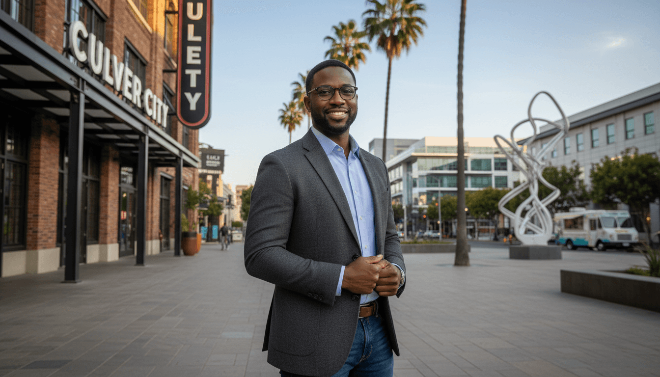 executive headshot example showcasing Culver City neighborhood style in Los Angeles