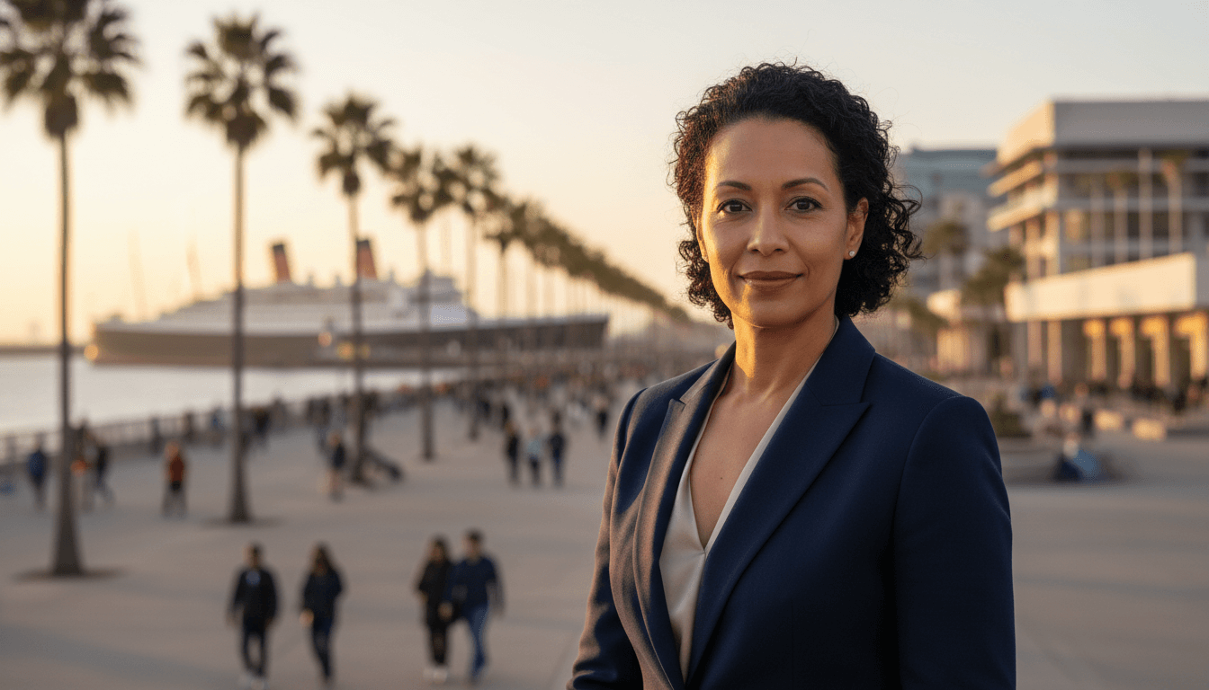 Professional headshot example showcasing Long Beach neighborhood style in Los Angeles