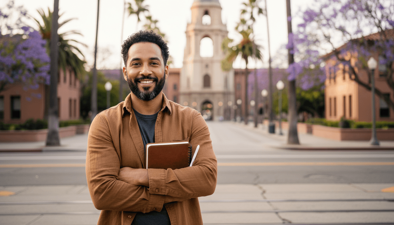 business headshot example showcasing Pasadena neighborhood style in Los Angeles