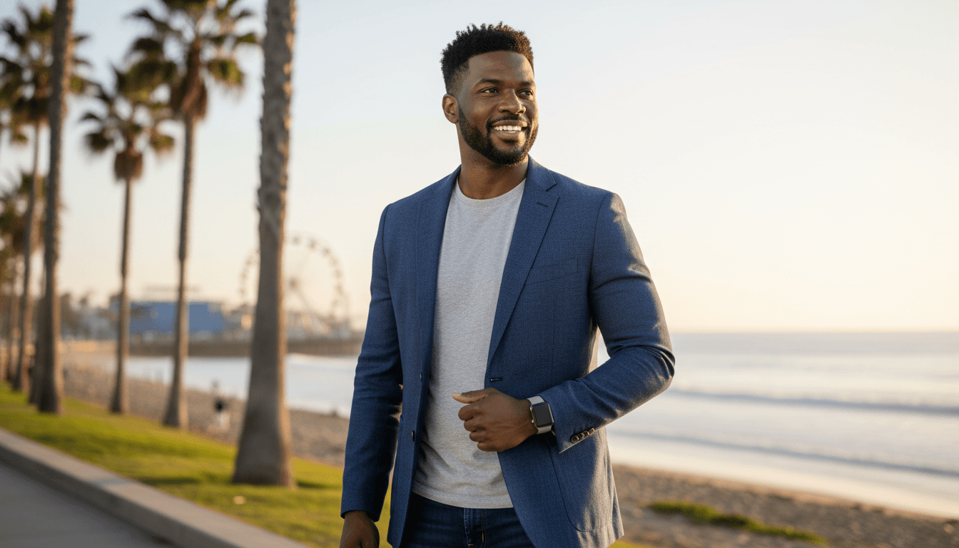 executive headshot example showcasing Santa Monica neighborhood style in Los Angeles