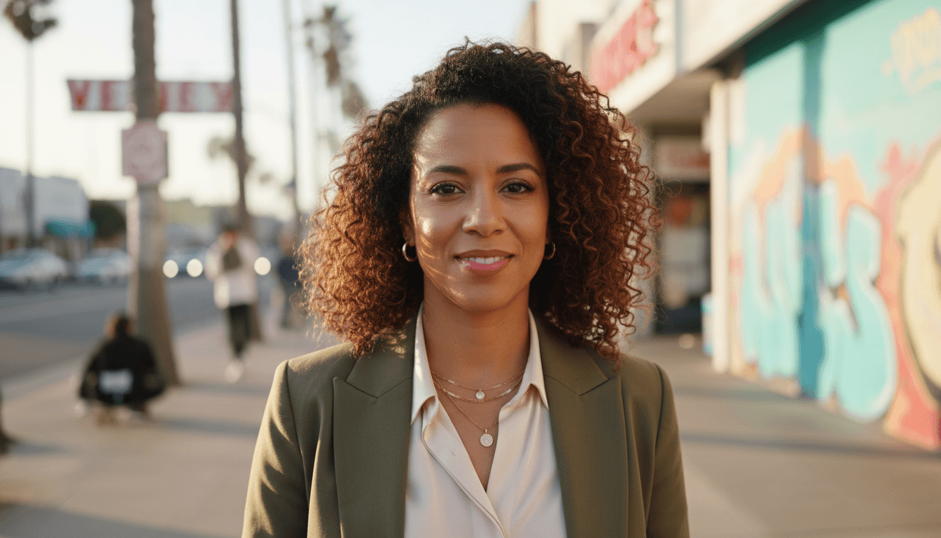 corporate portrait example showcasing Venice neighborhood style in Los Angeles