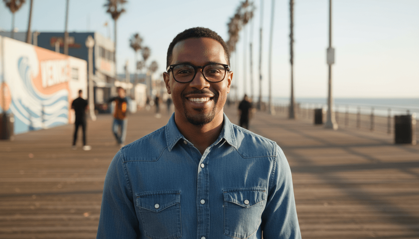 executive headshot example showcasing Venice neighborhood style in Los Angeles