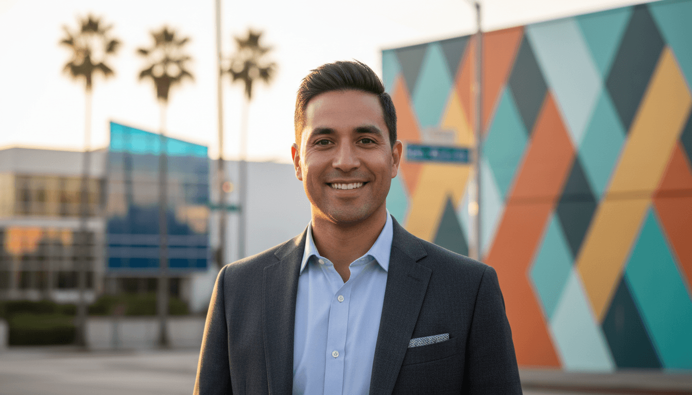 executive headshot example showcasing West Hollywood neighborhood style in Los Angeles