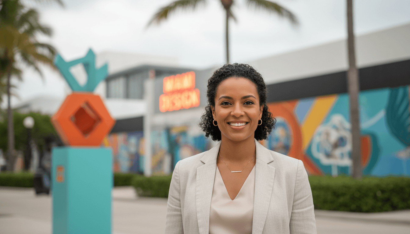 corporate portrait example showcasing Design District neighborhood style in Miami Beach