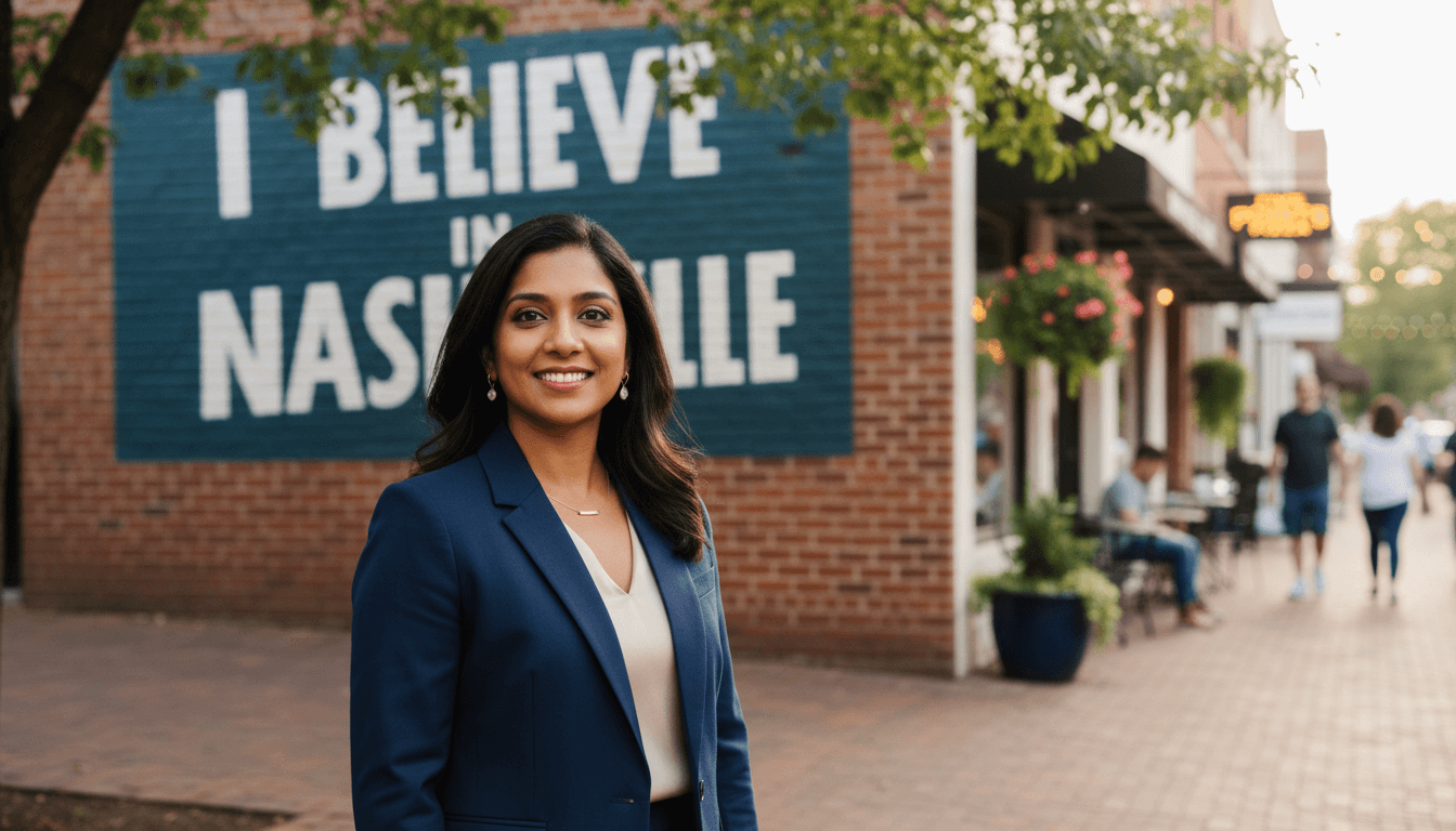 Professional headshot example showcasing 12 South neighborhood style in Nashville