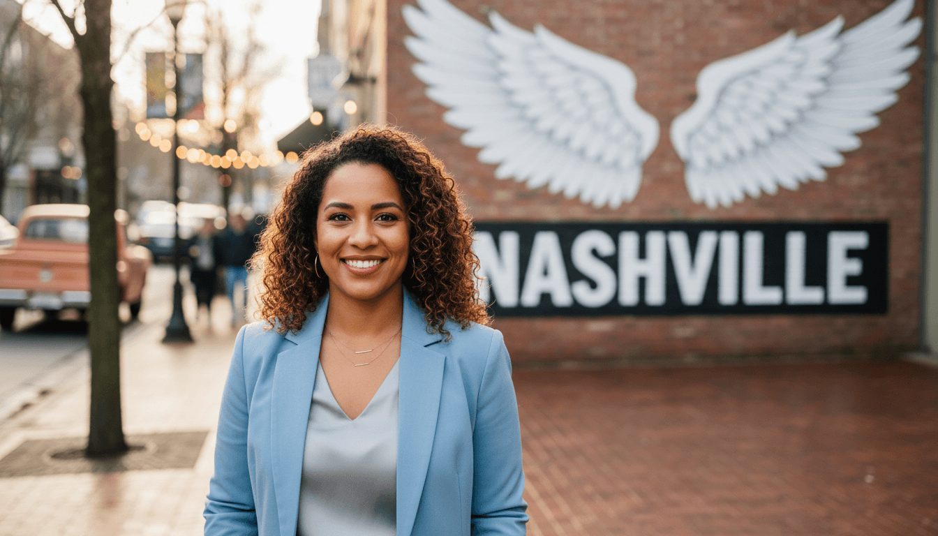 corporate portrait example showcasing 12 South neighborhood style in Nashville