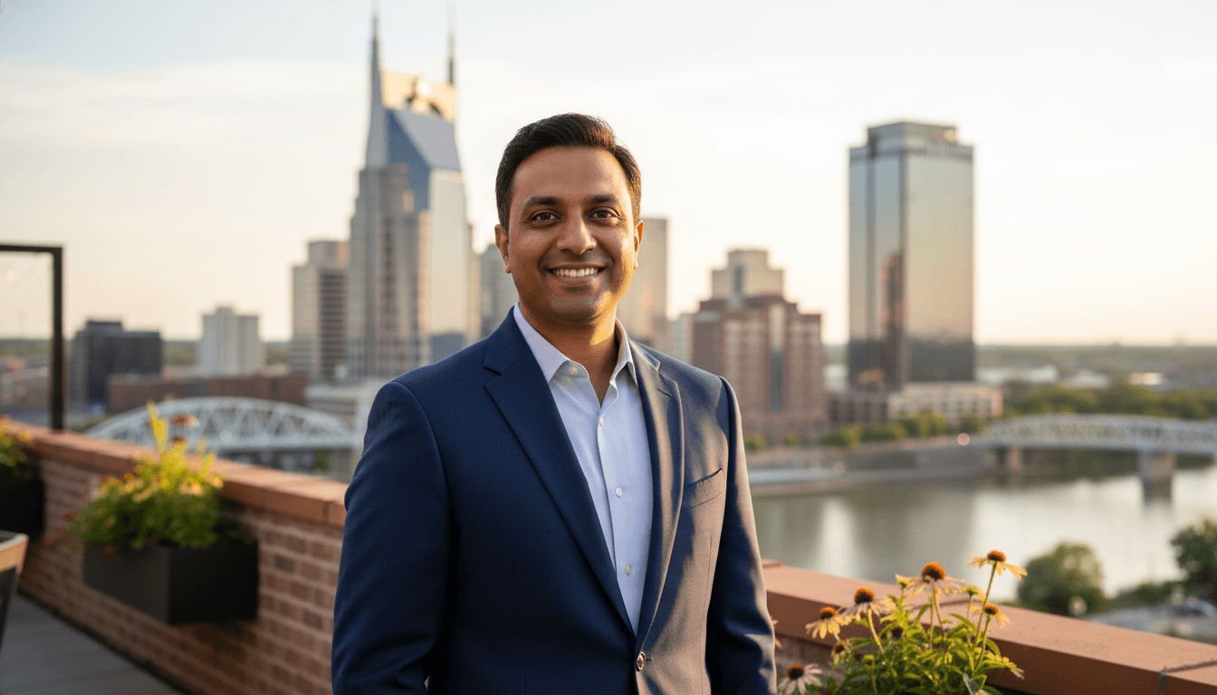 executive headshot example showcasing Downtown Nashville neighborhood style in Nashville