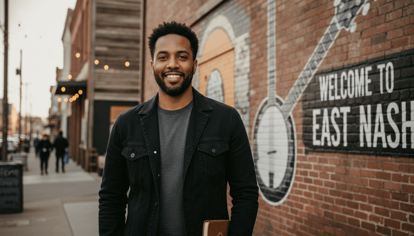 business headshot example showcasing East Nashville neighborhood style in Nashville