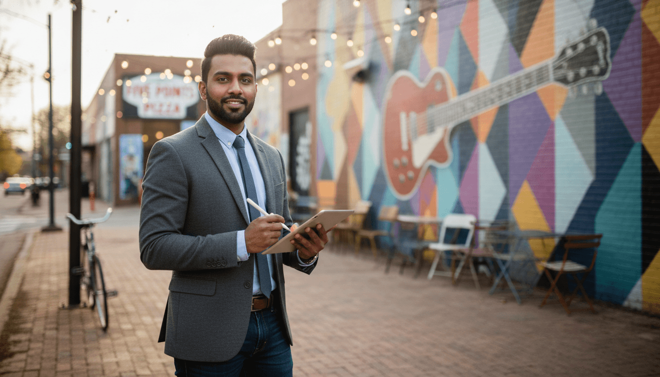 executive headshot example showcasing East Nashville neighborhood style in Nashville