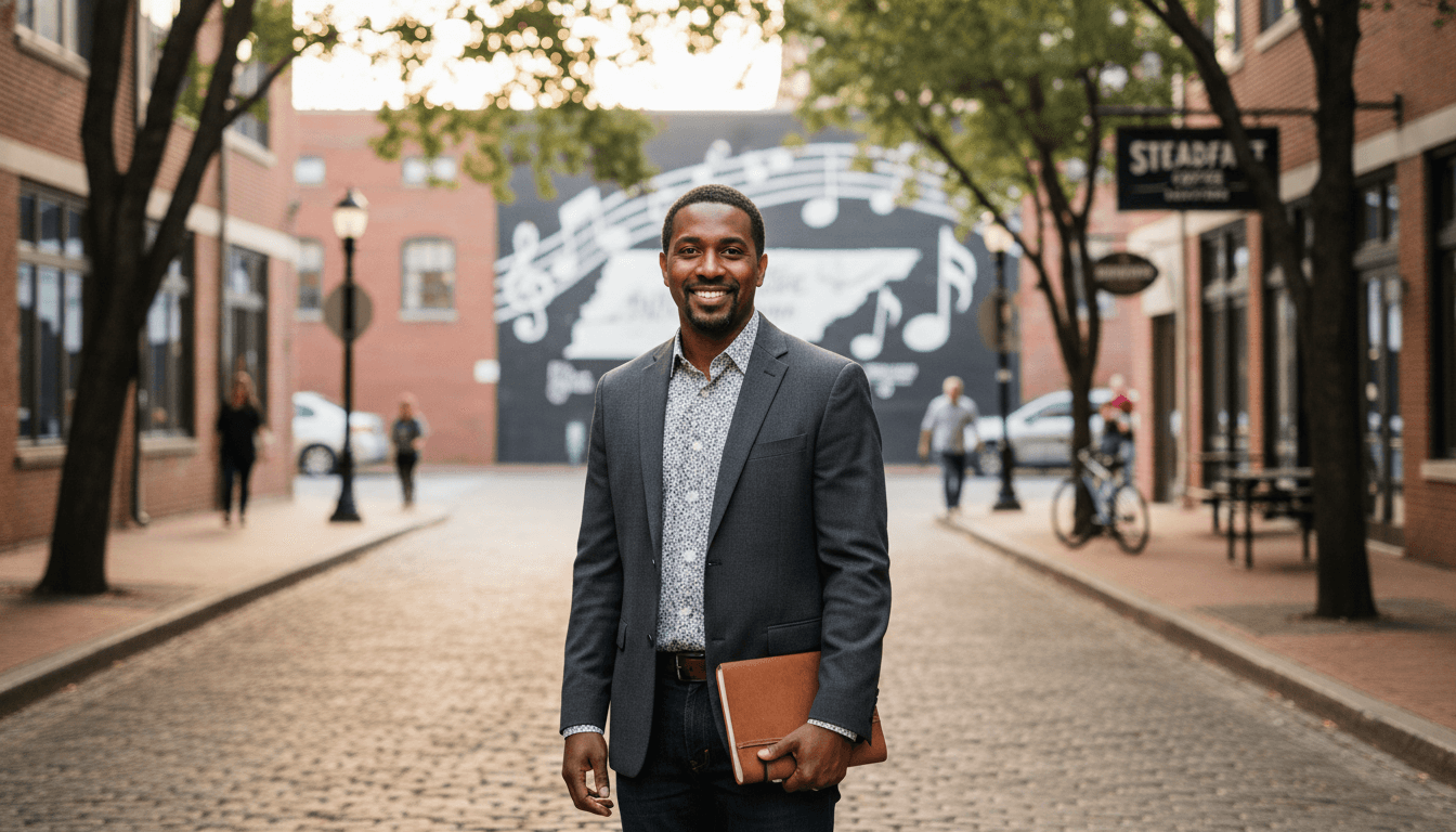 business headshot example showcasing Germantown neighborhood style in Nashville